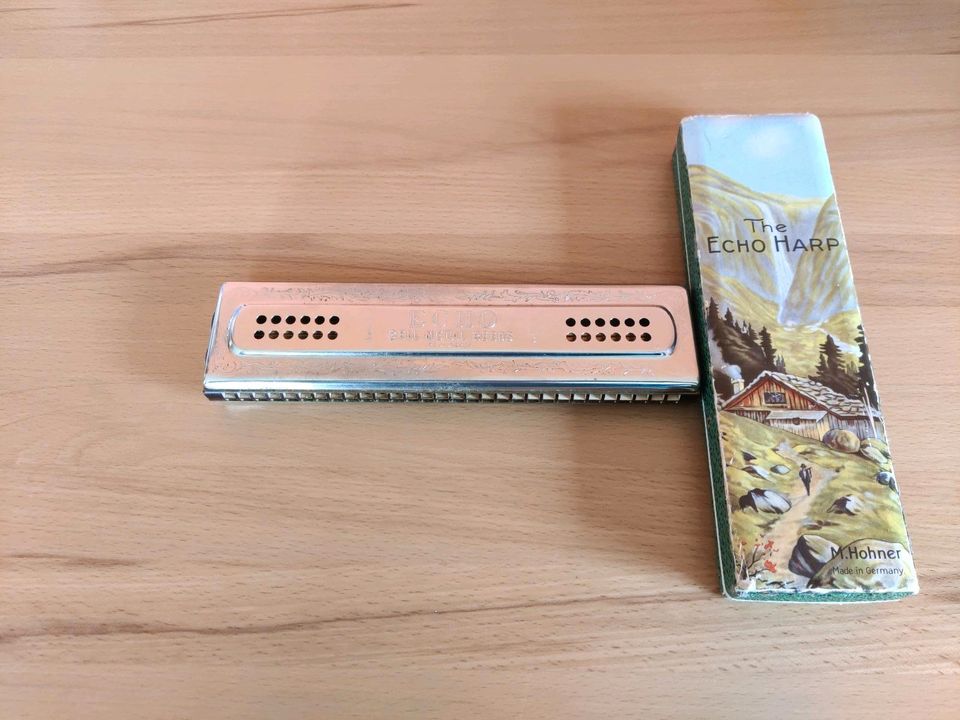 Mundharmonika M. Hohner aus den ca. 60 iger Jahren in Fuldatal