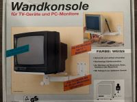 Wandkonsole für TV-Geräte und PC-Monitore weiß Nordrhein-Westfalen - Harsewinkel Vorschau