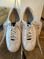 Superga Club S Plateau Sneaker Echtleder Gr. 37 weiß Frankfurt am Main - Frankfurter Berg Vorschau