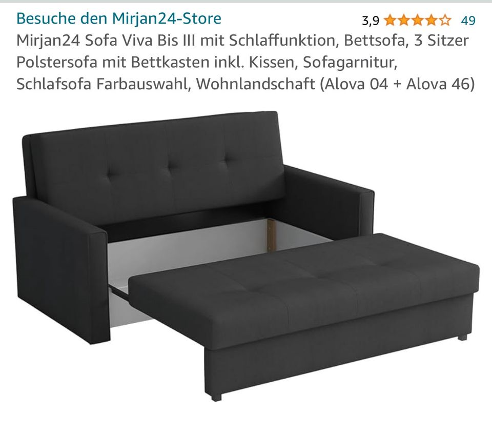 Sofa mit Schlaffunktion in München