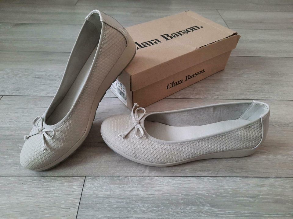 Neuw Damen Ballerinas 41 Sommer Schuhe festlich Clara Barson grau in Berlin  - Spandau | eBay Kleinanzeigen ist jetzt Kleinanzeigen