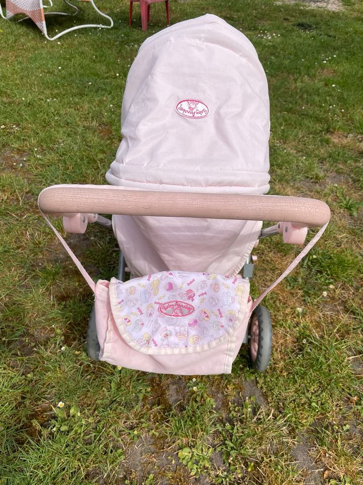 Puppenwagen Baby Born Zapf mit Wickeltasche rosa in Hannover