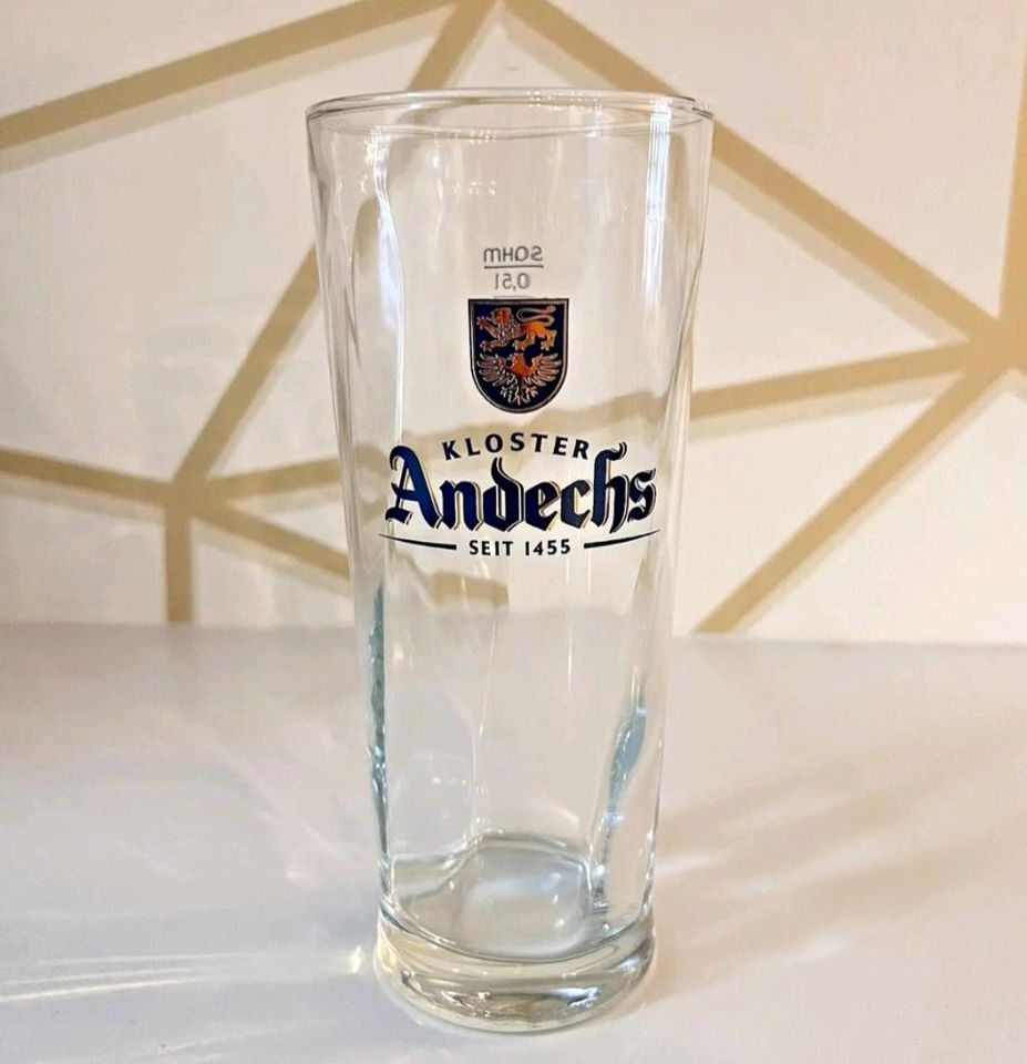 ▪︎Kloster Andechs Bier 0.5 l Glass. in Bergisch Gladbach