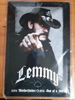 Lemmy Kilmister (Motörhead) Metalschild Schleswig-Holstein - Kiel Vorschau