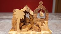 schöne Mini-Weihnachts-Krippe aus Holz Baden-Württemberg - Brühl Vorschau