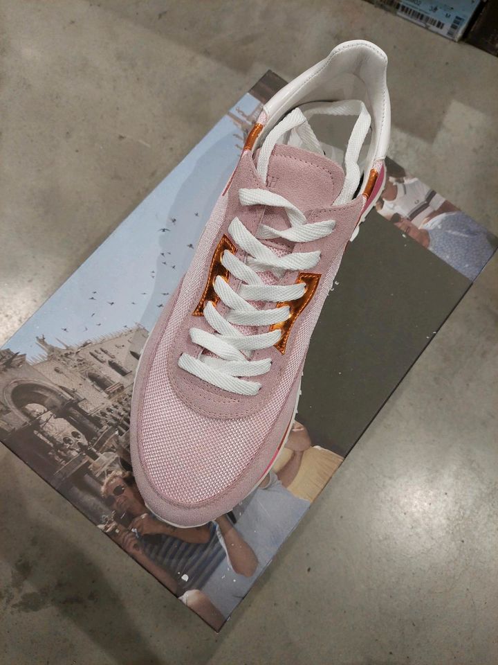 Gr. 40 neu Ghoud Sneaker rosa bunt Italien Np 280€ in Ulm