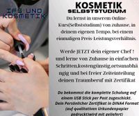 Schulung Selbststudium Wimpernverlängerung Kosmetik Zertifikat Mecklenburg-Vorpommern - Wismar Vorschau