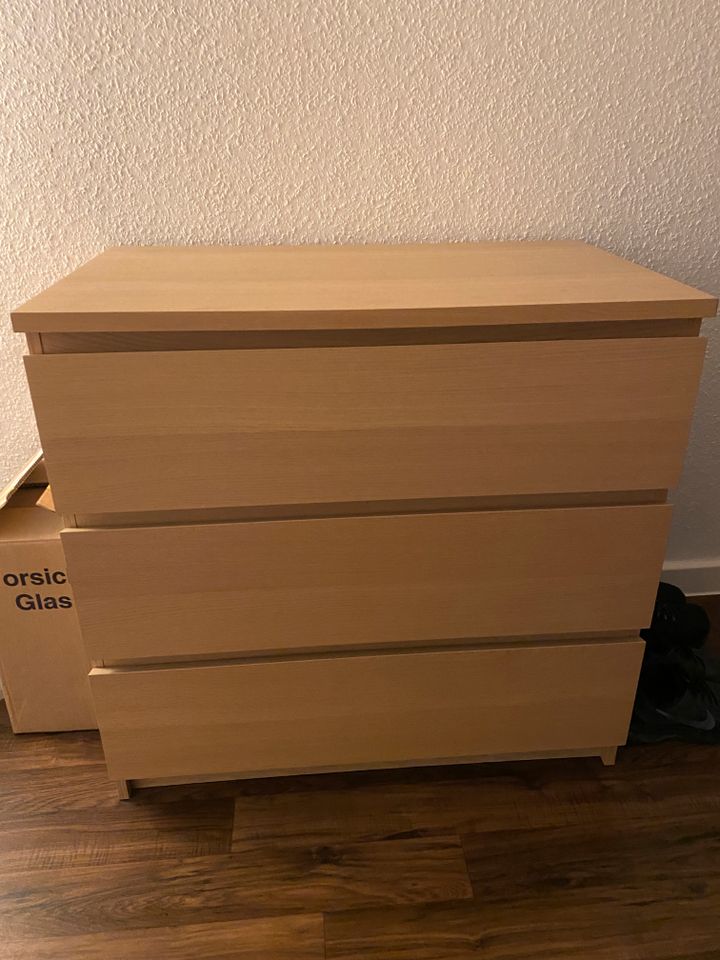 3X MALM Chest of drawers with 3 drawers, IKEA in Berlin