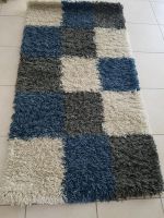 Teppich Hochfloor 150 x 80 cm  Blau / Grau/ Beige Duisburg - Wehofen Vorschau