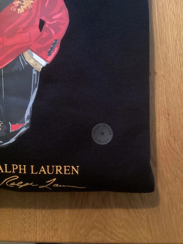 Polo Ralph Lauren - Schwarzer Pullover mit Bär in Aaseestadt