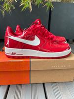 Nike Air Force Gr 42 AF1 rot red Sheed Low unisex limitiert Hessen - Eschwege Vorschau