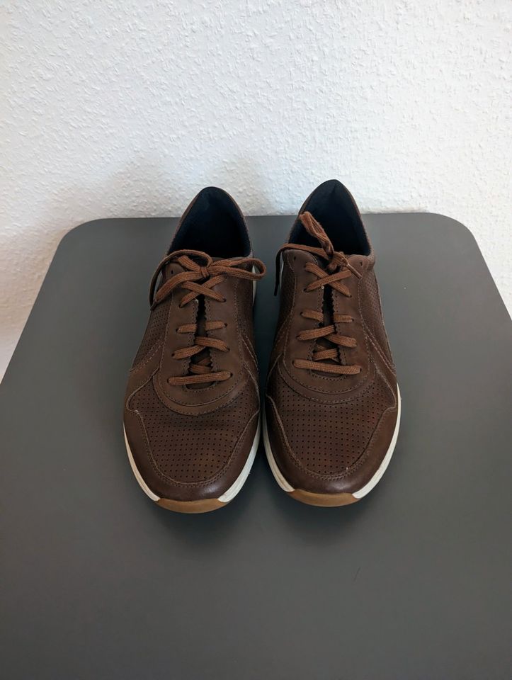 Clarks Herren Sift Speed Sneaker Niedrig, Braun Größe 44 in Leipzig