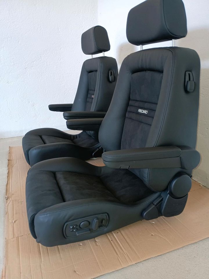 Recaro Ergomed neu bezogen VW T6 T5 T4 T3  Ducato Vito Sprinter in Unterweißbach