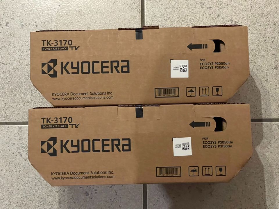 2x originale Kyocera TK-3170 Toner OVP/Neu in Bayern - Erlangen | Drucker &  Scanner gebraucht kaufen | eBay Kleinanzeigen ist jetzt Kleinanzeigen