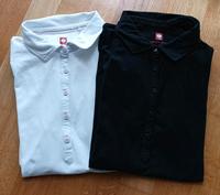 Engelbert Strauss, e.s. Polo-Shirt cotton, L, schwarz und weiß Bayern - Poppenhausen Vorschau