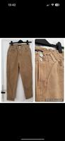 Bershka Hose Jeans beige Knöpfen Gummibund Niedersachsen - Braunschweig Vorschau
