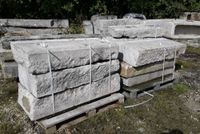 Alte Granitstufen, Granitplatten, Granitplatte für Eingangspodest, Blockstufen aus Granit, Gehwegplatten, antiker Granit Bayern - Eppenschlag Vorschau