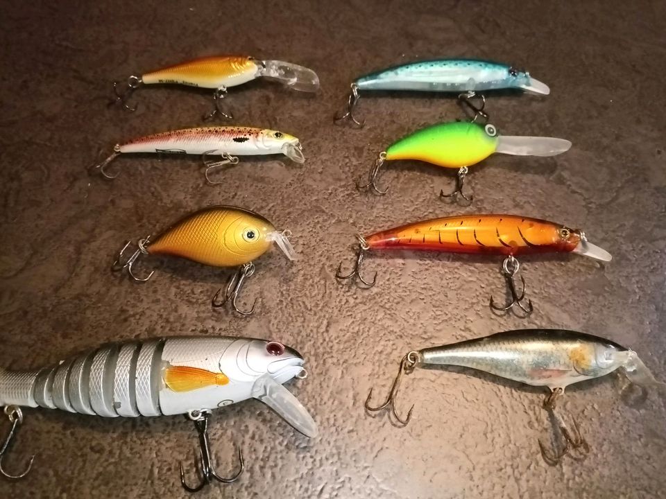 Wobblerset spro rapala frenzy doijo usw. Gebraucht in Blomberg