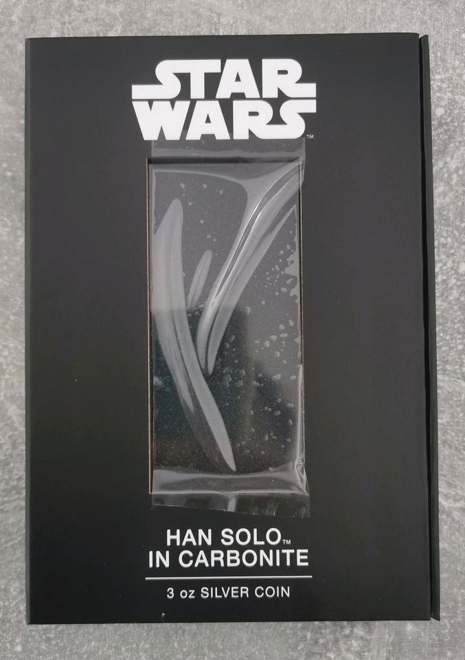 Star Wars Han Solo Karbonit 2022 - 3 oz Silber Barren in Oberursel (Taunus)