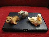3 x alte Goebel Porzellan Figuren Tiere Ente , Nilpferd , Walroß Niedersachsen - Hoya Vorschau