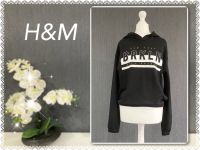 ♡ H&M ♡Shirt, Sweatshirt mit Kapuze, Gr.170, schwarz, Pullover Nordrhein-Westfalen - Gescher Vorschau