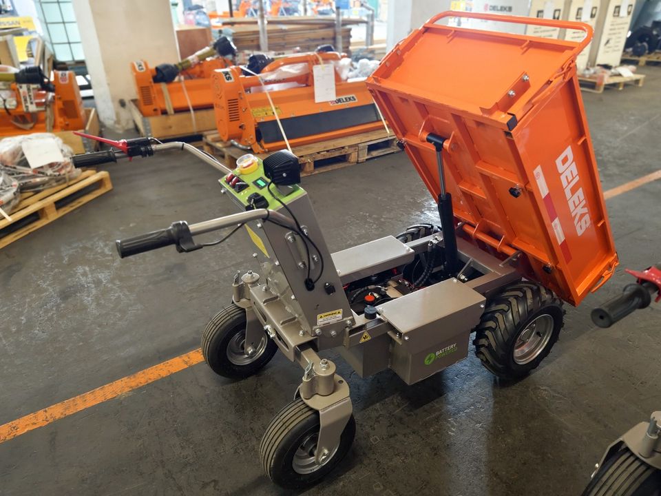 Elektrische Schubkarre Minidumper HYDRAULISCH DELEKS® XE-500hf in Pfaffenhofen a. d. Glonn