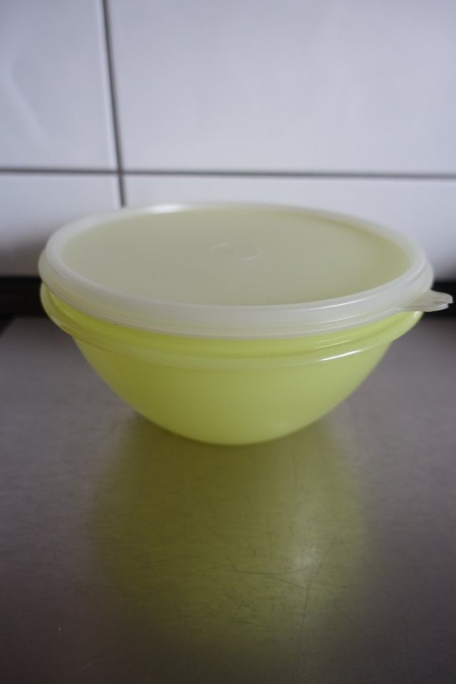 Tupperware, Schüssel, gelb in Halver