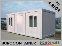 Baucontainer | Wohncontainer | Container | Bürocontainer | Lagercontainer | Gartencontainer | Containerhaus | TEILWEISE SOFORT VERFÜGBAR 240x600 Bayern - Augsburg Vorschau