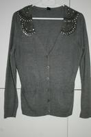 S.Oliver Strickjacke Gr.38 Kaschmir Pailletten grau weich Nordrhein-Westfalen - Ascheberg Vorschau