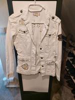 weiße Jeansjacke, Gr. S Niedersachsen - Apen Vorschau