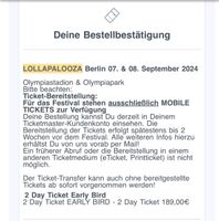 2 x Erwachsene + 2 x Kid Lollapalooza Full Köln - Bayenthal Vorschau