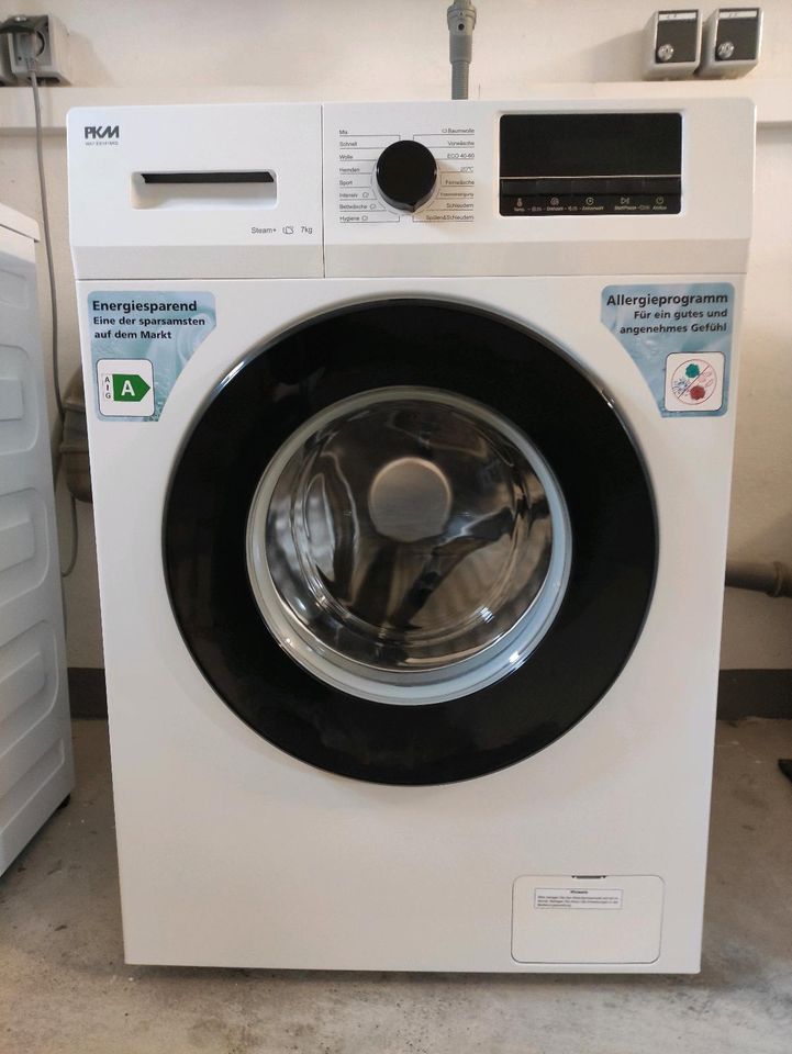 Waschmaschine PKM WA7-ES1416AQ 7KG Energieeffizienzklasse A in Bielefeld