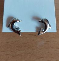 Ohrschmuck Ohrstecker Delfin silber farbend Niedersachsen - Leer (Ostfriesland) Vorschau