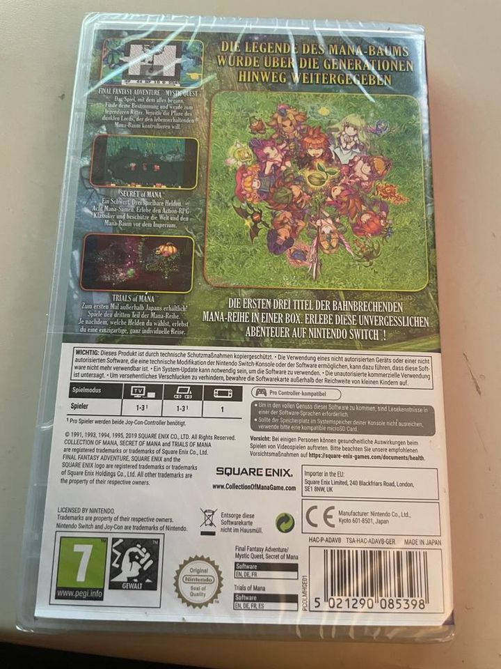 Collection of Mana | Nintendo Switch PAL Version | OVP + SEALED in Hannover
