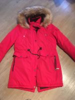 Superdry Mantel Parka Nadare Damen Gr. M rot Sachsen-Anhalt - Burg Vorschau