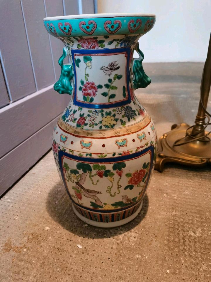 Chinesische Keramikvase, in Birkenfeld