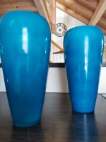 2 Vasen petrol  28 cm h/ 14 cm Durchmesser Kr. Altötting - Burgkirchen Vorschau