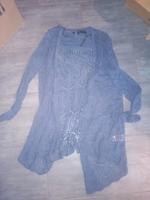 schöne lange Strickjacke 48 Hessen - Reiskirchen Vorschau