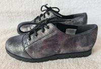 HEINE ECHTLEDER DAMEN SNEAKER DUNKELBLAU GR.36 - NEU Bayern - Dittelbrunn Vorschau