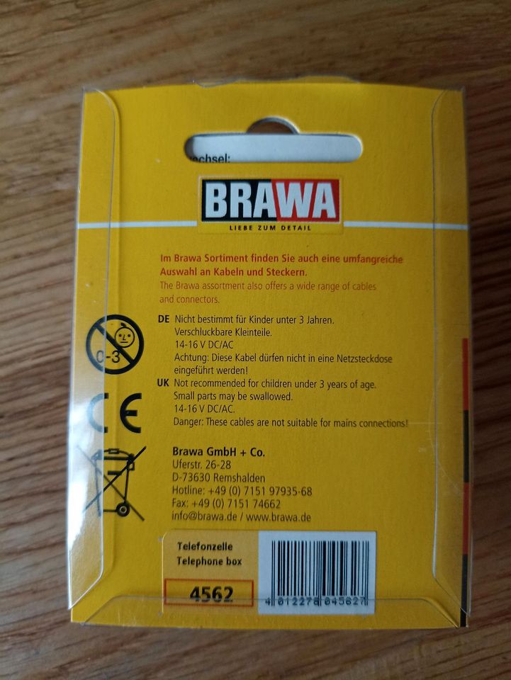 Neu! Brawa Telefonzelle FH 32 4562 N in Andernach