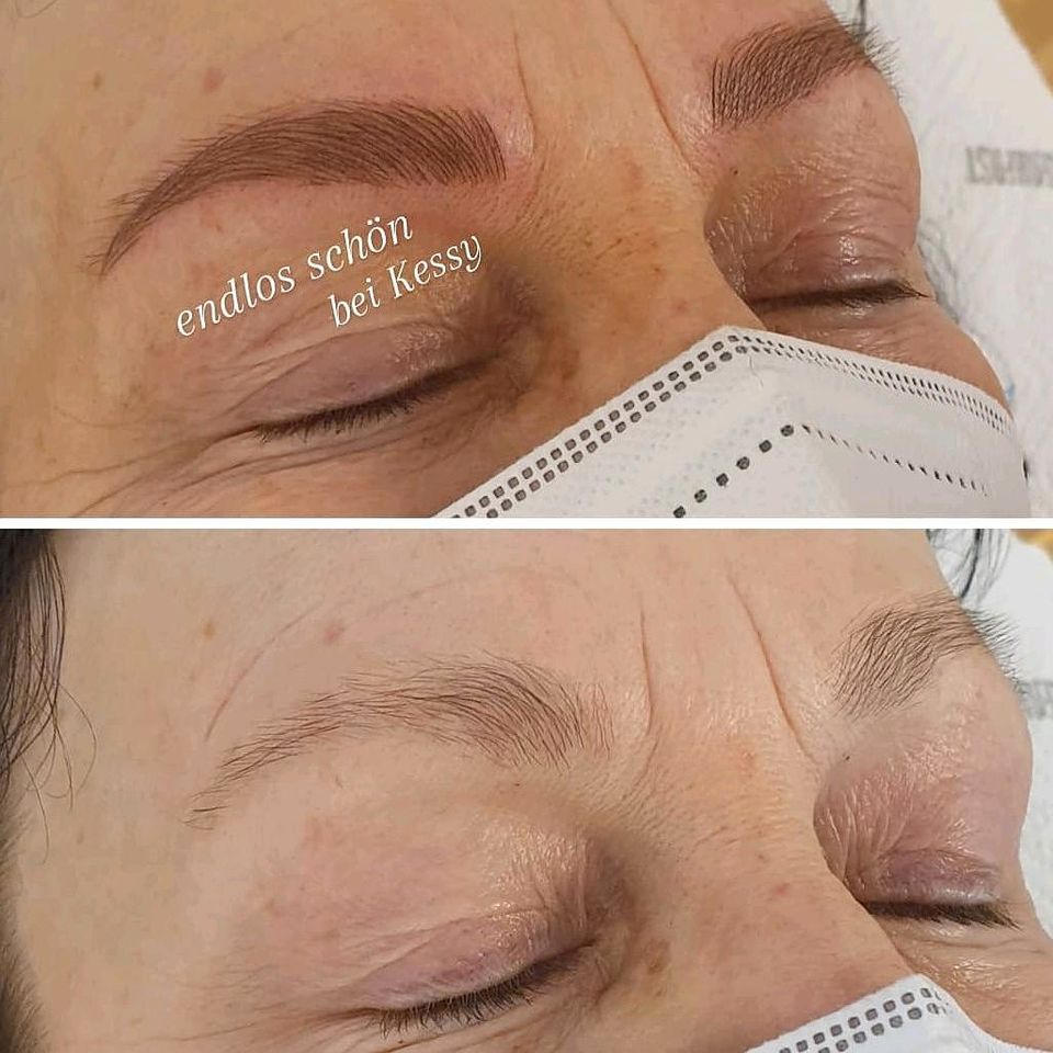 Microblading Augenbrauen Permanent-Make-Up in Hannover