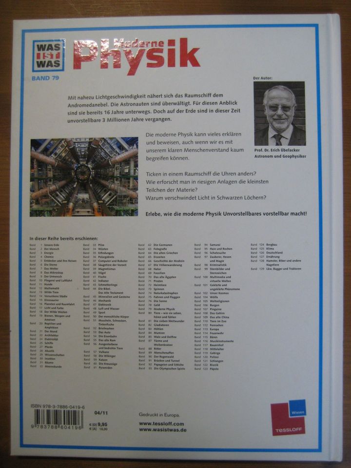 Was ist Was? Band 79 Moderne Physik von Prof. Dr. Erich Übelacker in Schweinfurt
