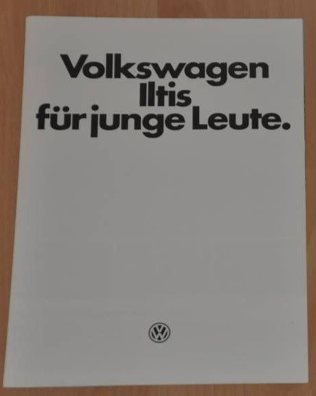 Volkswagen Iltis für junge Leute. Prospekt 1979 in Wolfsburg