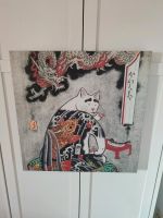 Katzenbild im japanischen Stil Nordrhein-Westfalen - Baesweiler Vorschau