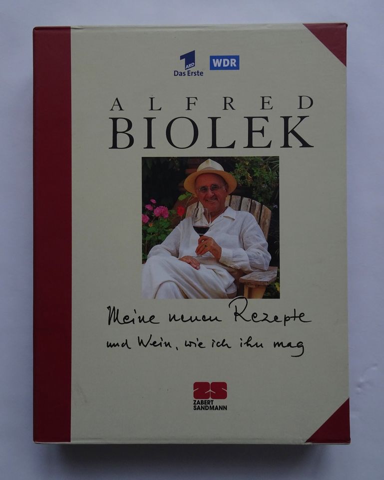 Alfred Biolek "Meine Rezepte/Meine neuen Rezepte" Geschenkk. NEU in Roth