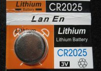 2 Knopfzellen LITHIUM BATTERIE CR2025 - für Kfz.-Schlüssel - PC Nordrhein-Westfalen - Nümbrecht Vorschau