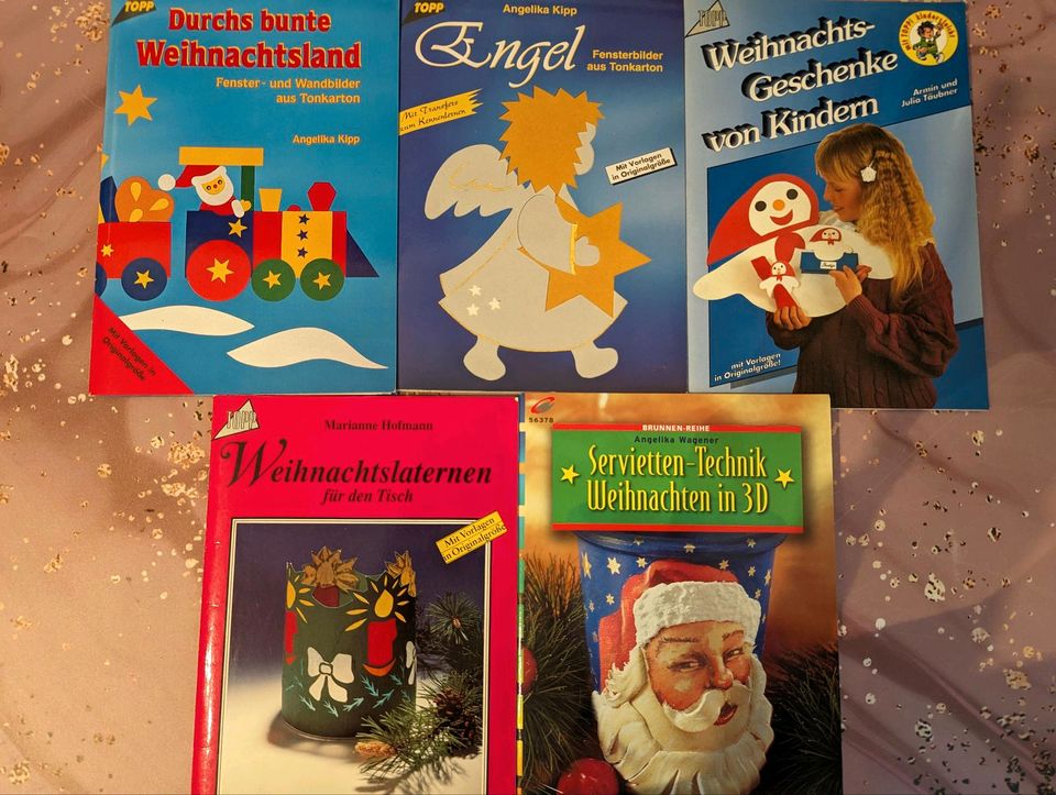 Bastelbücher Weihnachten Serviettentechnik Sterne Engel in Dortmund