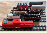 Biete LEGO BR 110 & Güterzug 9V Train MOC Eisenbahn Eigenbau Thüringen - Erfurt Vorschau