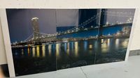3 Bildhalter, Glas 70 × 50 cm mit Brooklyn Bridge by Night Saarbrücken - Malstatt Vorschau