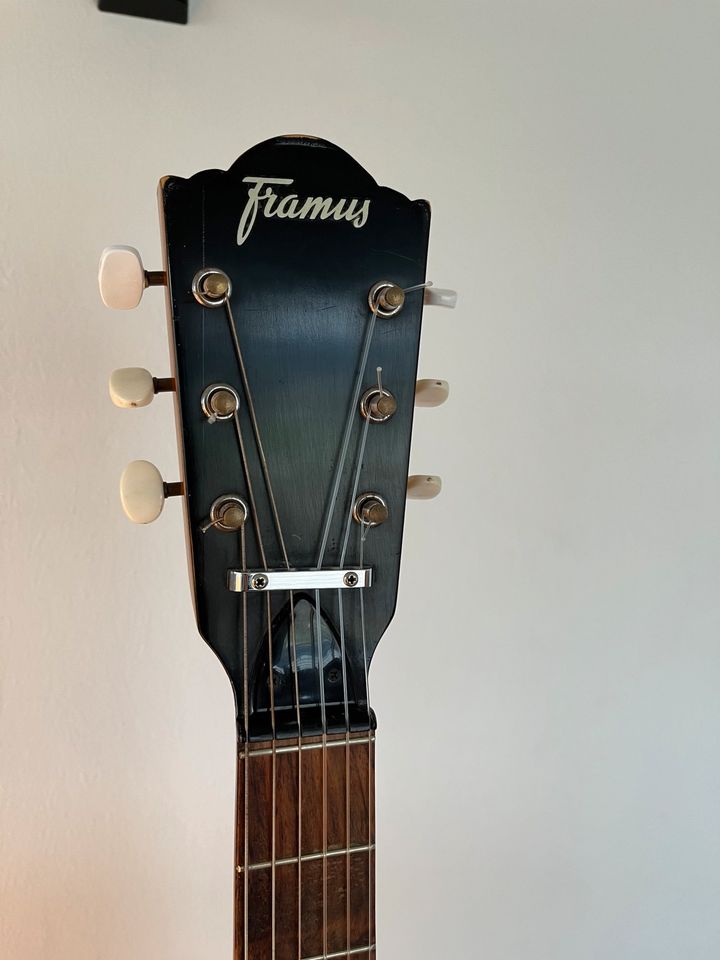 Framus Amateur Wandergitarre Akustikgitarre Parlorgitarre Vintage in Mosbach